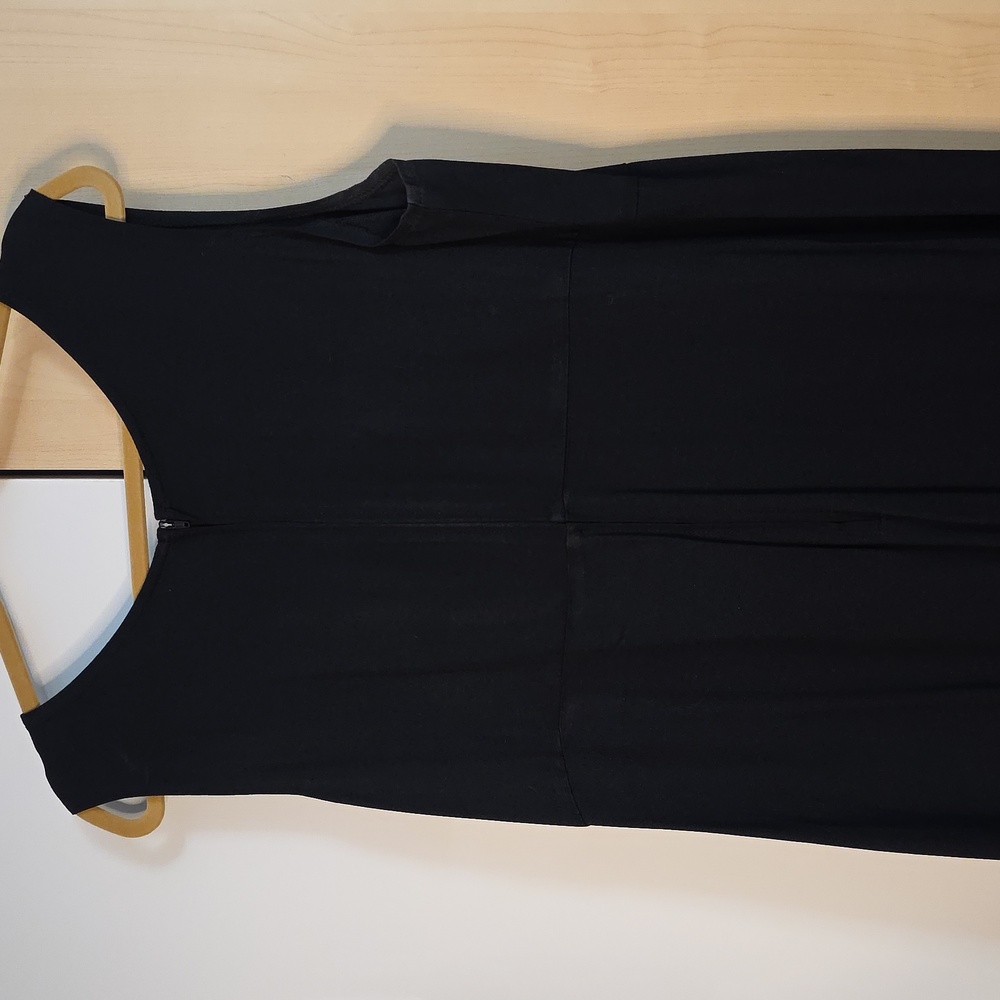 Women Maxi Dress, Black, 20WP, Preloved, Unlined, Zip-up In Back, Dry Clean - Picture 12 of 16